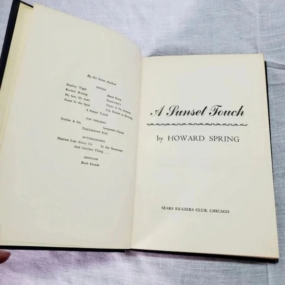 A Sunset Touch by Howard Spring - Picture 2 of 3